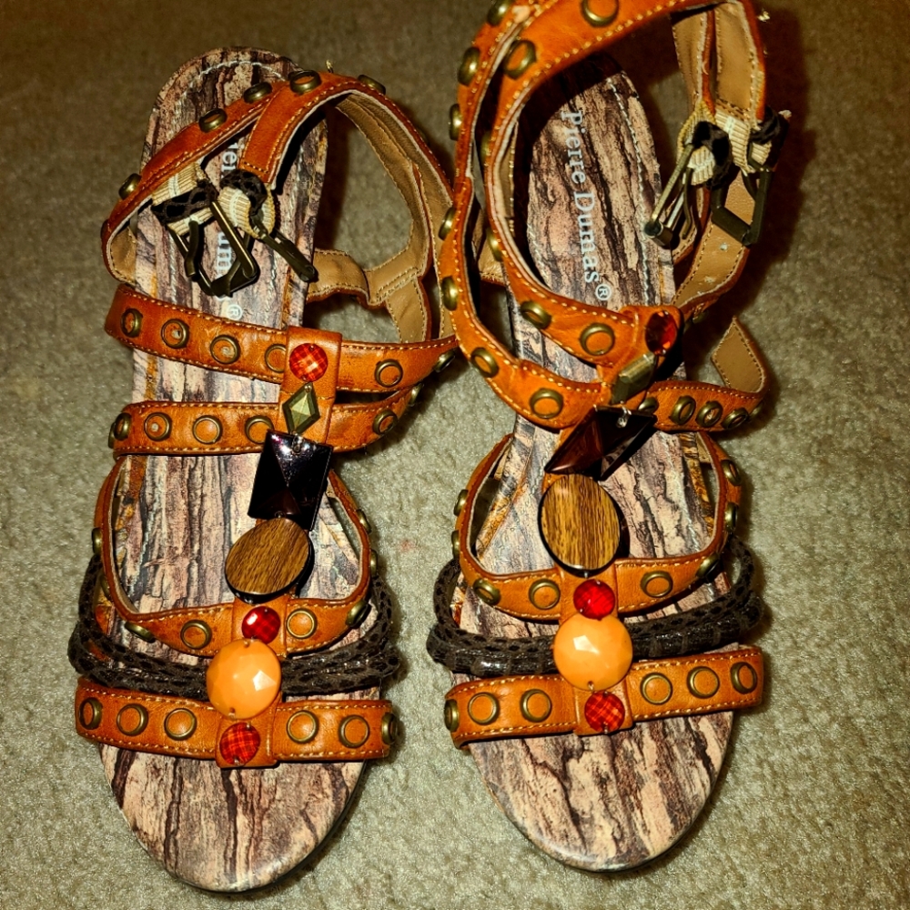 Pierre Dumas Jeweled Heels
